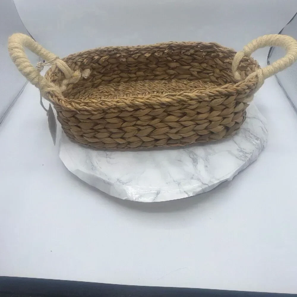 KORISSA Savar Oval Bread Basket-NWT